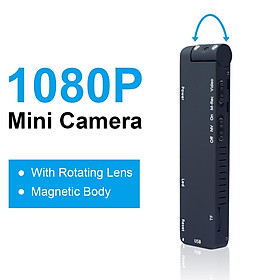 Phát hiện chuyển động MD14 1080p Lens có thể xoay HD Light Action Camera Video Video Video Ghi lại màu máy quay: Không có thẻ nhớ