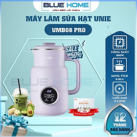 Mua Máy Làm Sữa Hạt UNIE UMB08 Pro  Nắp Inox Chống Trào  600W - 0.6Lit  Hàng Chính Hãng