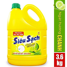 Nước rửa chén siêu sạch chanh 3