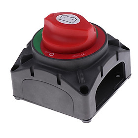 Battery Disconnect Isolator Master Switch for Marine Boat 12-48V DC