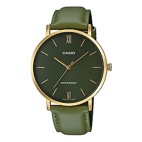Đồng hồ nam dây da Casio Standard chính hãng MTP-VT01GL-3BUDF