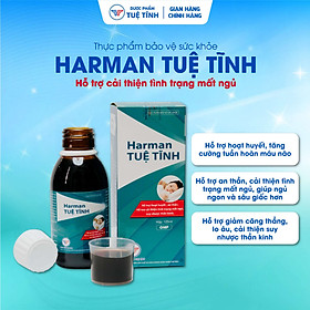 Siro An Thần Ngủ Ngon Harman Tuệ Tĩnh - Hỗ trợ an thần, giúp dễ ngủ, ngủ ngon sâu giấc