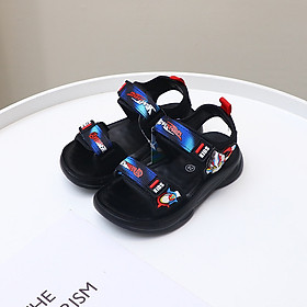 Giày Sandal quai hậu cho bé trai, thể thao siêu nhẹ, chống trơn trượt, có đèn – GSD9077