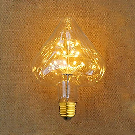 Đèn led bulb decor trang trí hình trái tim GV-FB-HEART