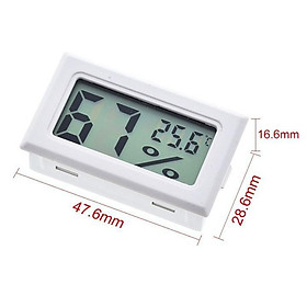 Mua Đồng hồ đo nhiệt độ độ ẩm  thời gian thực mini cảm biến nhiệt bên ngoài