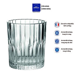 Bộ 6 ly D1056A Duralex - Manhattan trong clear 220ml Thủy tinh cường lực cao cấp Pháp