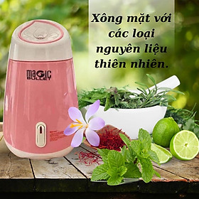 Máy xông hơi hoa quả  cho cảm giác thư giãn sương mù Nano thấm sâu vào da,làm mềm ,giữ ẩm và thải độc cho da