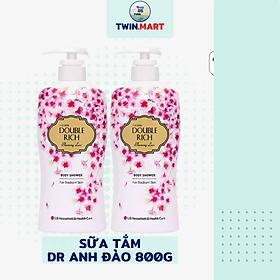 Date xa - Sữa Tắm Double Rich hương nước hoa tự nhiên Hàn Quốc 800g - Hương Hoa Anh Đào