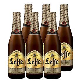 Lốc 6 Chai Bia Leffe Brune Chai (330ml)