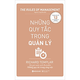 Nơi bán Những Quy Tắc Trong Quản Lý (Tái Bản) - Giá Từ -1đ