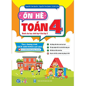 Ôn Hè Toán 4 Dành cho học sinh lớp 4 vào 5 - Bản Quyền - Công ty cổ phần sách Qbooks