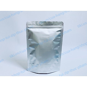 Mua 100gram Túi Zip 2 mặt bạc (Túi Zipper  zip lock  takeway) - size