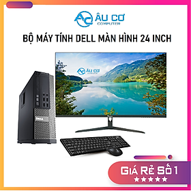 BỘ MÁY TÍNH DELL  VÀ MÀN HÌNH 22 INCH DÙNG VĂN PHÒNG / BÁN HÀNG/ HỌC TẬP/ LÀM VIỆC/ HÀNG CHÍNH HÃNG