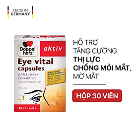 Viên uống tăng cường thị lực, chống mỏi mắt Doppelherz Aktiv Eye Vital (Hộp 30 viên)
