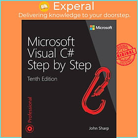Sách - Microsoft Visual C# Step by Step by John Sharp (UK edition, paperback)