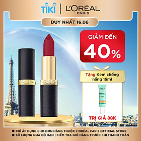 Son lì mịn môi L'Oreal Paris Color Riche Matte 3.7g