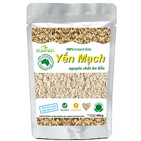 Yến Mạch Nguyên Chất Ăn Liền Xuân An Túi 400g