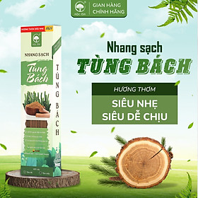 Nhang Sạch Tùng Bách MỘC LÂM 400cây 38cm - Ít Khói - Hương thơm SIÊU NHẸ - Nhang Thiên Nhiên