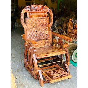 Mua Ghế đu thư giãn mẫu cung đàn lịnh nãm đẳng cấp bằng gỗ cẩm