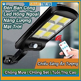 Đèn năng lượng mặt trời cảm biến hồng ngoại 150W