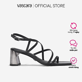 Vascara Giày Strappy Sandals Vân Kỳ Đà - SDN 0796