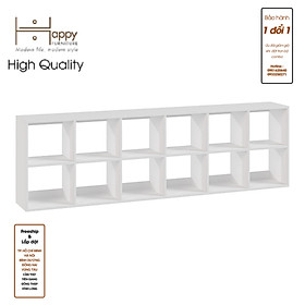 [Happy Home Furniture] ZANE , Kệ sách 2x6 ,200cm x 28cm x 60cm ( DxRxC), KSA_039