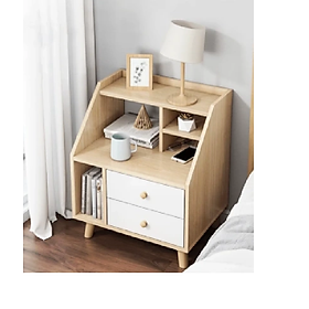 Mua Tab đầu giường 2 ngăn kéo và ô đa năng - TD3047