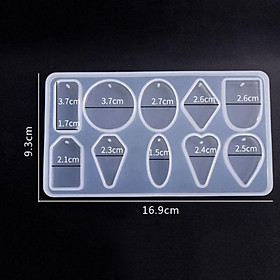Mua Khuôn silicone làm mặt trang sức  móc khóa.