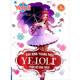 Sách - Dán hình trang phục YELOLI - Tiên nữ hoa nhài
