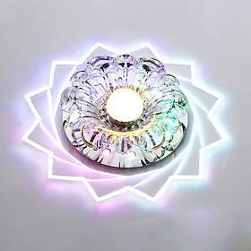 Đèn Led Pha Lê Treo Trần Nhà (3W) (20cm)