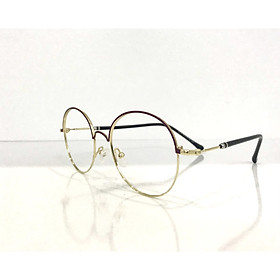 Kính gọng kim loại thời trang dáng tròn Nobita 55715