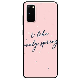 Ốp lưng dành cho Samsung S20 - S20 Plus - S20 Ultra mẫu Lovely Spring