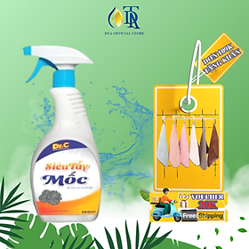 Tẩy Mốc Quần Áo,Tẩy Mốc Tường,Tẩy Mốc Gioăng Cao Su Máy Giặt,Tẩy Mốc Nệm Gối Siêu Sạch,Tẩy Khe Cửa Ố Đen Dr.C 300ml