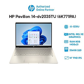 Mua Laptop HP Pavilion 14-dv2035TU (6K771PA) (i5-1235U | 8GB | 256GB | 14  FHD | Win 11) Hàng chính hãng