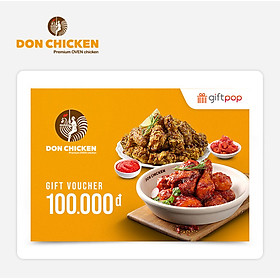 Giftpop - Phiếu Quà Tặng Don Chicken 100K