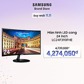 Mua Màn hình LED cong Samsung C24F390FHE - Hàng chính hãng