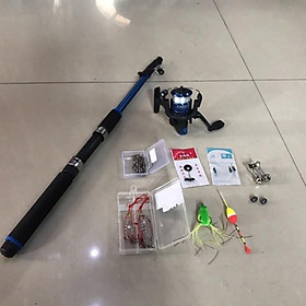 Combo bộ cần câu 3m6 shimano + máy câu + phụ kiện đầy đủ như video cần cực khoẻ y hình giá rẻ
