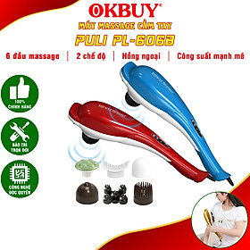 Máy massage cầm tay cá heo Puli PL-606B - Điện tử