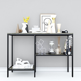 Mua Bàn trang trí  bàn console 3 tầng gỗ màu nâu lau độc đáo Juno sofa CST012 120x30x80 cm