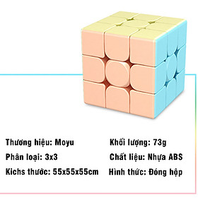 Đồ chơi Trí Tuệ Rubik 2x2, 3x3, 4x4 Moyu Đa Dạng Siêu Mượt Và Tốc Độ Bafaby Kids