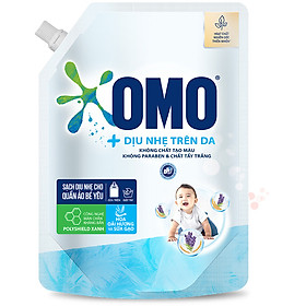 Túi Nước Giặt OMO Dịu Nhẹ Trên Da 2.0kg