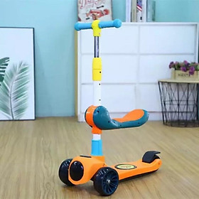 3 trong 1 Xe trượt, chòi chân, bập bênh Scooter đa năng cho bé thêm năng