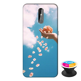 Ốp lưng điện thoại Nokia 3.2 hình Cánh Hoa Xuân tặng kèm giá đỡ điện thoại iCase xinh xắn - Hàng chính hãng