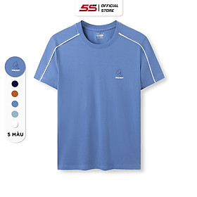 Áo Thun Nam Ngắn Tay 5S PREMIUM, Chất Liệu Cotton Siêu Mềm, Mát, Thấm Hút Tốt, Thiết Kế Thể Thao, Khỏe Khoắn TSO23008 - 00TSO23008XDT - S