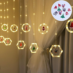 Multipurpose Curtain Lights Hanging for Shopping Mall Themed Party Outdoor