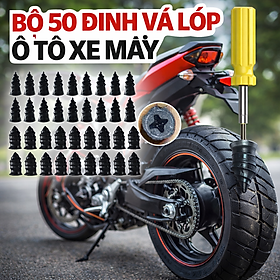 Mua Combo 50 Đinh Vít Vá Lốp Không Săm Ô Tô Xe Máy – Vá Nhanh  Chắc Chắn  Loại Xịn