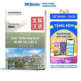 Sách Giáo Trình Phát Triển Hán Ngữ Nghe Sơ Cấp 2