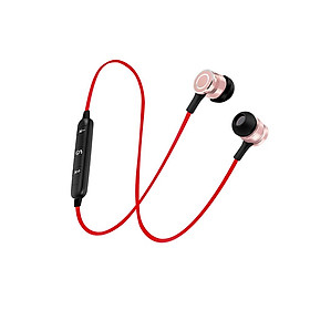 Earbuds Runner Headset Sport Earphones with Mic For Phone Red