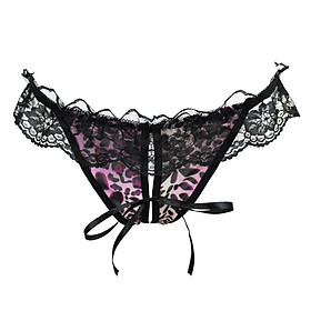 ̂̀ Quần lót nữ cạp dây ren sexy - Đũng tím