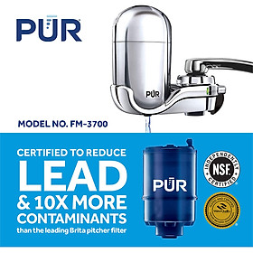 Mua Thiết bị lọc nước tại vòi nhập khẩu Pur  loại bỏ chì và hơn 70 tạp chất có trong nước  đạt tiêu chuẩn NSF/ANSI và QWA của Mỹ